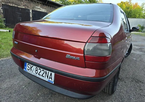 samochody osobowe Fiat Siena cena 2800 przebieg: 100000, rok produkcji 1998 z Sosnowiec